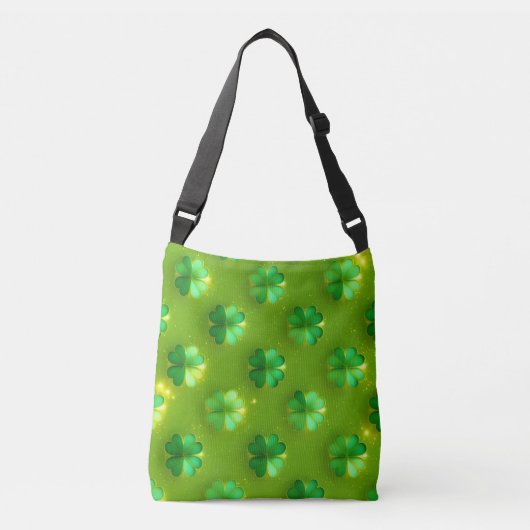 Trendy Clover 4 Lijsten Groen Collectie Crossbody Tas (Voorkant)