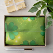 Trendy Clover 4 Lijsten Groen Collectie Tissuepapier (Geschenk)