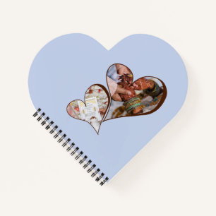 Trendy Collage Familie Foto Notitieboek