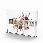 Trendy Collage Family Foto Colorful Flowers Gift (Rechts)