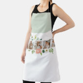 Trendy Collage Family Foto met Flowers Gift Schort (Insitu)