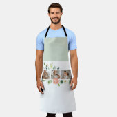 Trendy Collage Family Foto met Flowers Gift Schort (Gedragen)