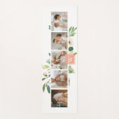 Trendy Collage Family Foto met Flowers Gift Yogamat (Voorkant)