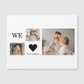 Trendy Collage Foto en we houden van je papa Gift (Voorkant)