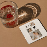 Trendy Collage Foto en we houden van je papa Gift Kartonnen Onderzetters<br><div class="desc">Show je vader hoeveel je geeft met dit hartverwarmende cadeau "We houden van je vader". Het geschenk kan in vele vormen, zoals een gepersonaliseerde insect, een foto-lijst, of zelfs een t-shirt komen. De boodschap "We houden van je vader" is een eenvoudige maar krachtige manier om je liefde en dankbaarheid uit...</div>