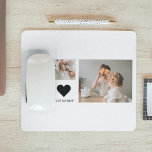 Trendy Collage Foto en we houden van je papa Gift Muismat<br><div class="desc">Show je vader hoeveel je geeft met dit hartverwarmende cadeau "We houden van je vader". Het geschenk kan in vele vormen, zoals een gepersonaliseerde insect, een foto-lijst, of zelfs een t-shirt komen. De boodschap "We houden van je vader" is een eenvoudige maar krachtige manier om je liefde en dankbaarheid uit...</div>