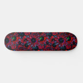 Trendy Colorful Abstract Pink Sunflowers Persoonlijk Skateboard (Horizontaal)