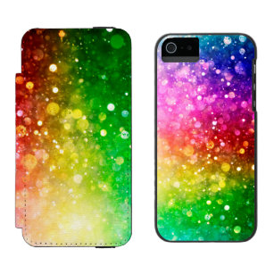 Trendy Colorful Bokeh Glitter & Sparkles