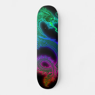 Trendy Colorful Chinese Dragon Persoonlijk Skateboard