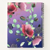 Trendy Colorful Floral Notitieboek (Achterkant)