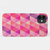 Trendy Colorful Geometric Triangles Pattern Case-Mate iPhone Case (Achterkant (horizontaal))
