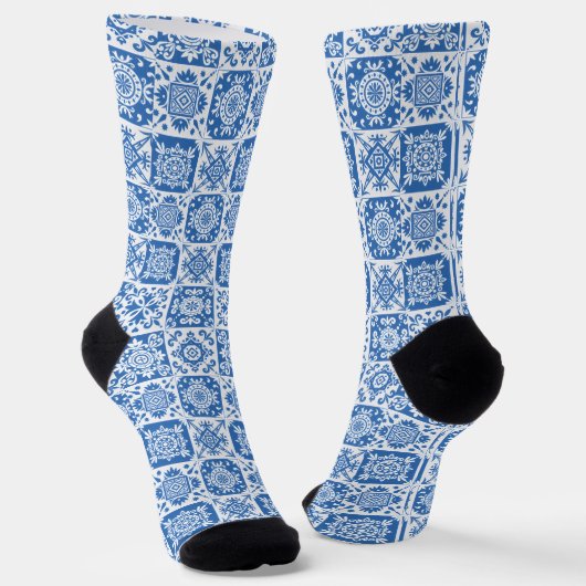 Trendy Colorful Patterned Socks Sokken (Gebogen)