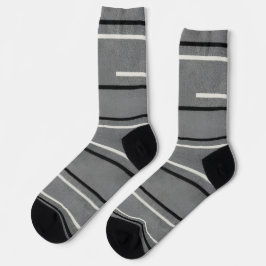 Trendy Colorful Patterned  Socks Sokken