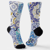 Trendy Colorful Patterned  Socks Sokken (Gebogen)