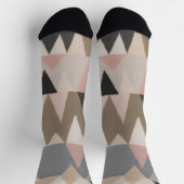 Trendy Colorful Patterned Socks Sokken (Top)