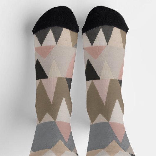 Trendy Colorful Patterned  Socks Sokken (Top)