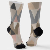 Trendy Colorful Patterned  Socks Sokken (Gebogen)