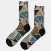 Trendy Colorful Patterned Socks Sokken (Links)