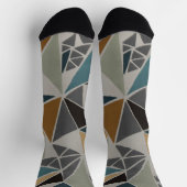 Trendy Colorful Patterned Socks Sokken (Top)