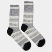 Trendy Colorful Patterned Socks Sokken (Rechts)