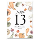 Trendy Colorful Waterverf Pumpkin | Autumn Vibes Kaart (Voorkant)