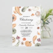 Trendy Colorful Waterverf Pumpkin | Autumn Vibes Kaart (Staand voorkant)