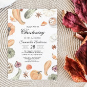 Trendy Colorful Waterverf Pumpkin | Autumn Vibes Kaart