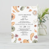 Trendy Colorful Waterverf Pumpkin | Autumn Vibes Kaart (Staand voorkant)