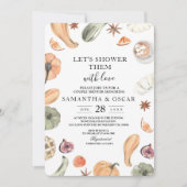 Trendy Colorful Waterverf Pumpkin | Autumn Vibes Kaart (Voorkant)