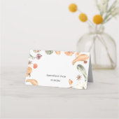 Trendy Colorful Waterverf Pumpkin | Autumn Vibes Plaatskaartje (Achterkant)