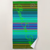Trendy Colors Beach Towel Strandlaken (Voorkant)