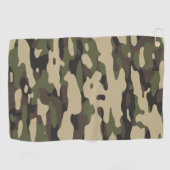 Trendy Colors Camouflage Abstract Patroon Golfhanddoek (Horizontaal)