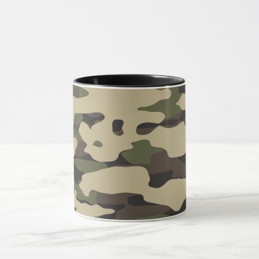 Trendy Colors Camouflage Abstract Patroon Mok (Midden)