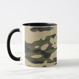 Trendy Colors Camouflage Abstract Patroon Mok
