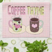 Trendy Colors Coffee Time Kitchen Towel Theedoek (Gevouwen)