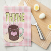 Trendy Colors Coffee Time Kitchen Towel Theedoek (Quarter Fold)