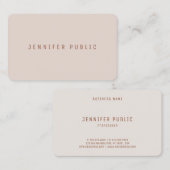 Trendy Colors Professional Sjabloon Elegant Luxury Visitekaartje (Voorkant / Achterkant)