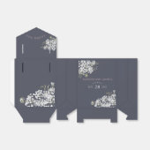 Trendy colorways Baby's Breath Baby shower Bedankdoosjes (Uitgevouwen)