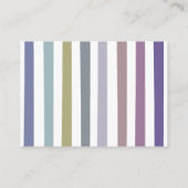 Trendy colorways Boy Baby shower Display Shower Informatiekaartje (Achterkant)