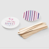 Trendy colorways Girl Baby shower Handwaaier (Niet-gemonteerd)
