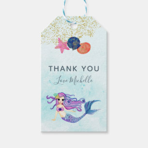 Trendy Colorways Mermaid themed Birthday Party Cadeaulabel