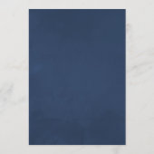 Trendy Colorways Waterverf Floral Bridal Advice Advieskaart (Achterkant)