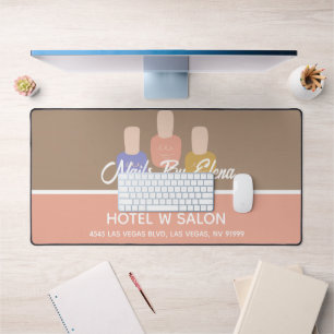 Trendy Colourblock Nail Salon Bureaumat