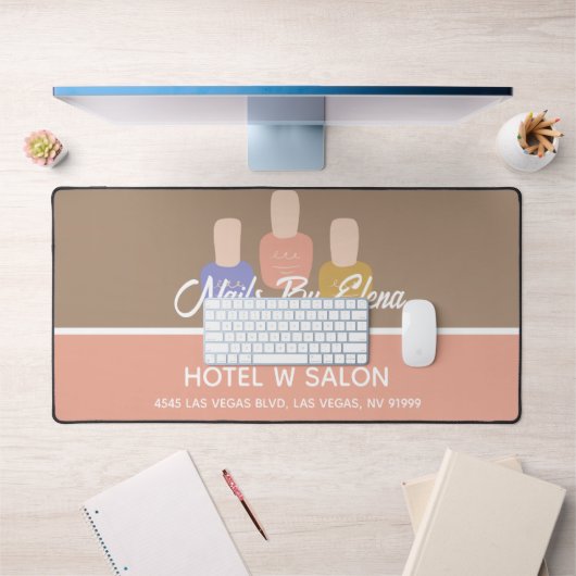 Trendy Colourblock Nail Salon Bureaumat (Kantoor 1)