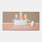 Trendy Colourblock Nail Salon Bureaumat (Keyboard & Muis)