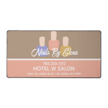 Trendy Colourblock Nail Salon