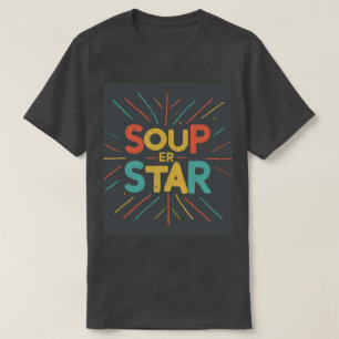 Trendy & comfortabele Soep-er Star T-shirt