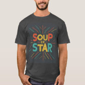 Trendy & comfortabele Soep-er Star T-shirt (Voorkant)