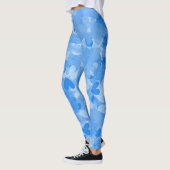 Trendy & comfortabele stijlen - Blue Hearts Mode Leggings (Links)