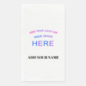 Trendy Contemmodern handelsmerk White Servet (Voorkant)